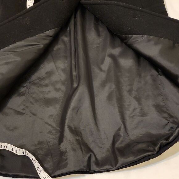 AK Anne Klein black wool peacoat- size small - Picture 7 of 13